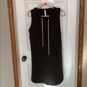 Hoodwinked Casual Dress Silver Icing